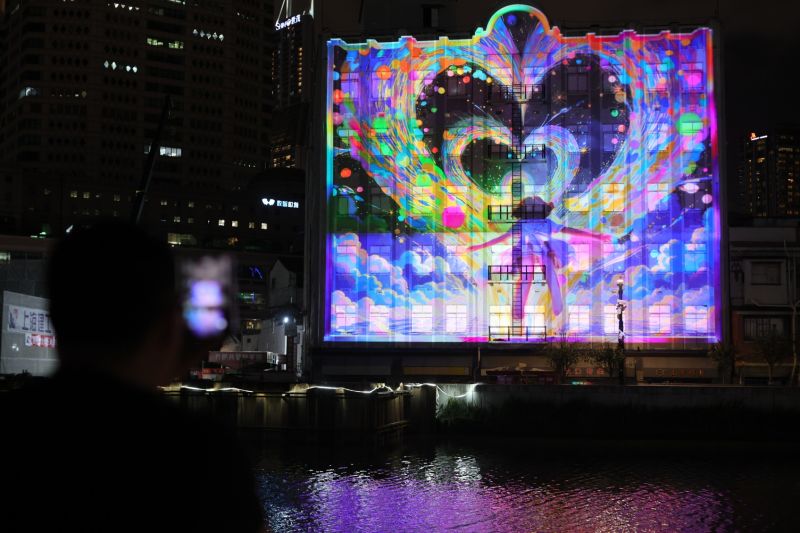 蘇河灣流動(dòng)于河畔的光影盛宴