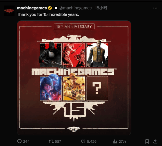 《德軍總部》新作要來了？開發商神秘項目曝光