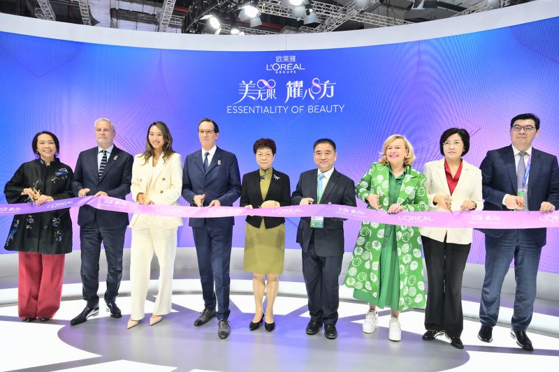 11月6日，歐萊雅集團(tuán)多項(xiàng)新合作、新成果的發(fā)布