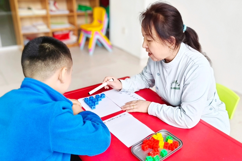 輪椅旁的書包 特教課堂幫9歲腦癱男孩補上學(xué)習(xí)課