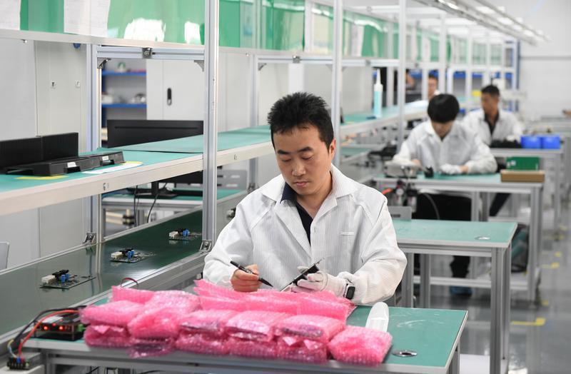 西安智德汽車電子控制系統(tǒng)有限公司生產(chǎn)車間