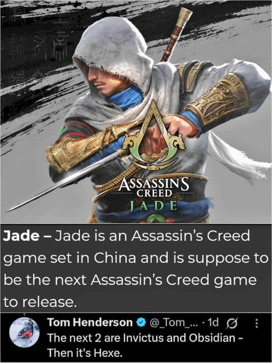 中國背景《刺客信條》手游"沒信了"：粉絲擔(dān)心被取消