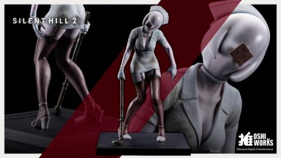 《寂靜嶺》泡泡頭護(hù)士手辦來(lái)了！制服窈窕身姿