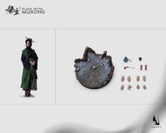 《黑神話悟空》四姐1/6收藏級可動人偶公布：即將預(yù)售